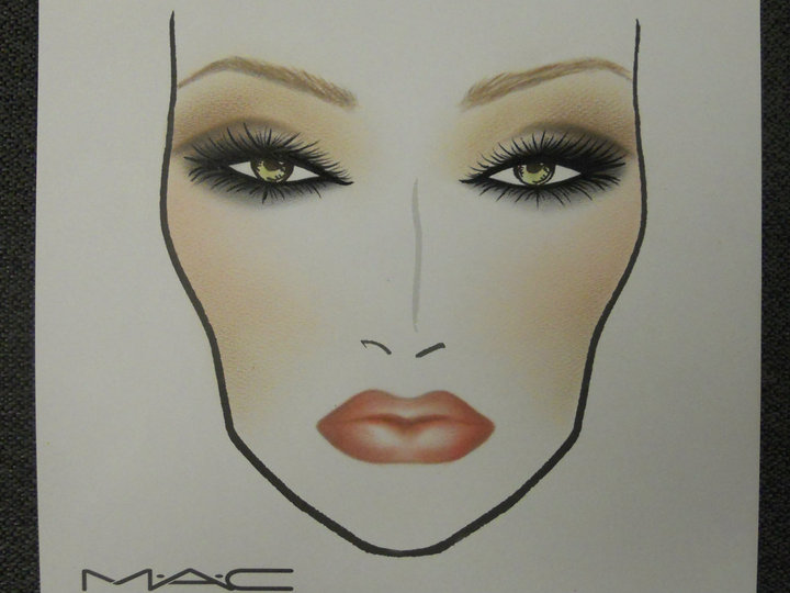 Mac Bridal Face Charts